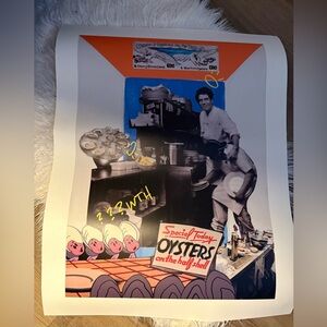 Anthony Bourdain–Inspired Culinary Art Print | 18x24 | New